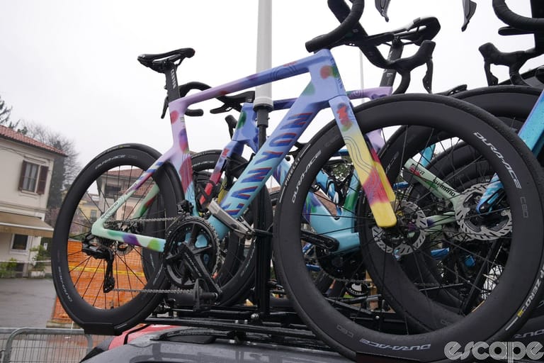 Tech gallery: New and custom tech at the men's Milan-San Remo 2025