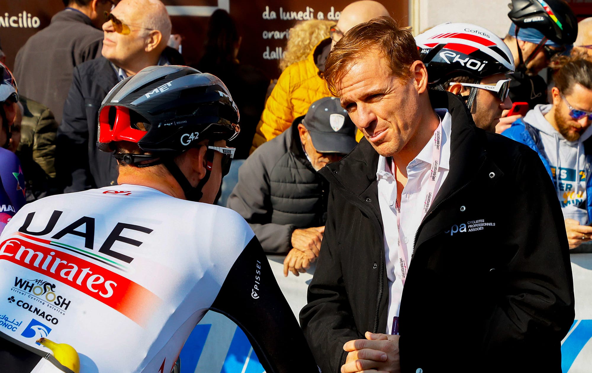 Riders' union president Hansen admits handlebar rule mistake