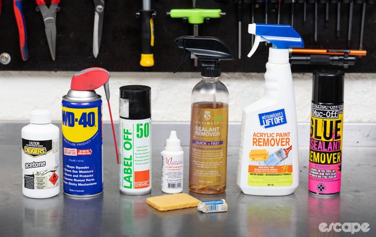 Threaded #39: The best way to remove dried tyre sealant stains