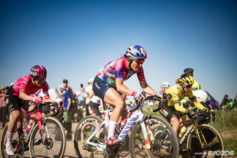 Power analysis: Chloé Dygert – from last at Flanders to eighth at Roubaix