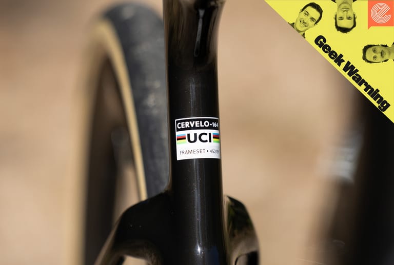 Geek Warning: The UCI approval sticker is overrated