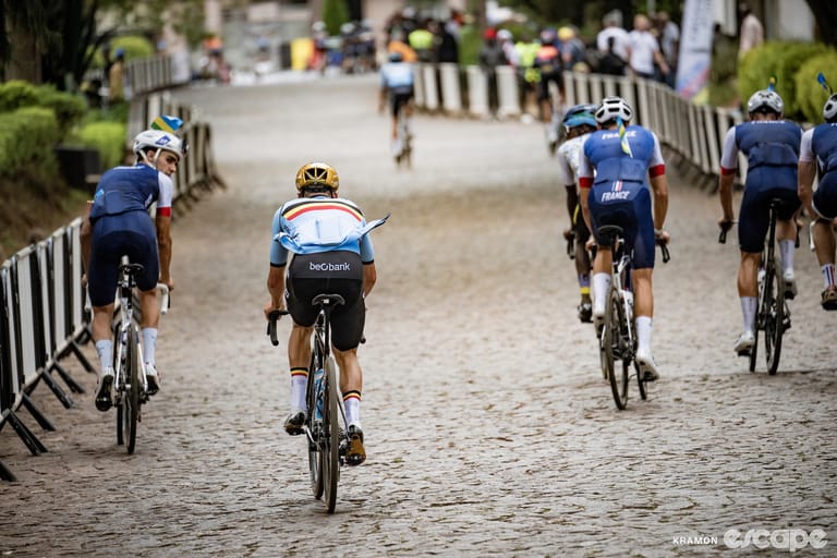 What does the men's peloton expect from the World Champs road race?