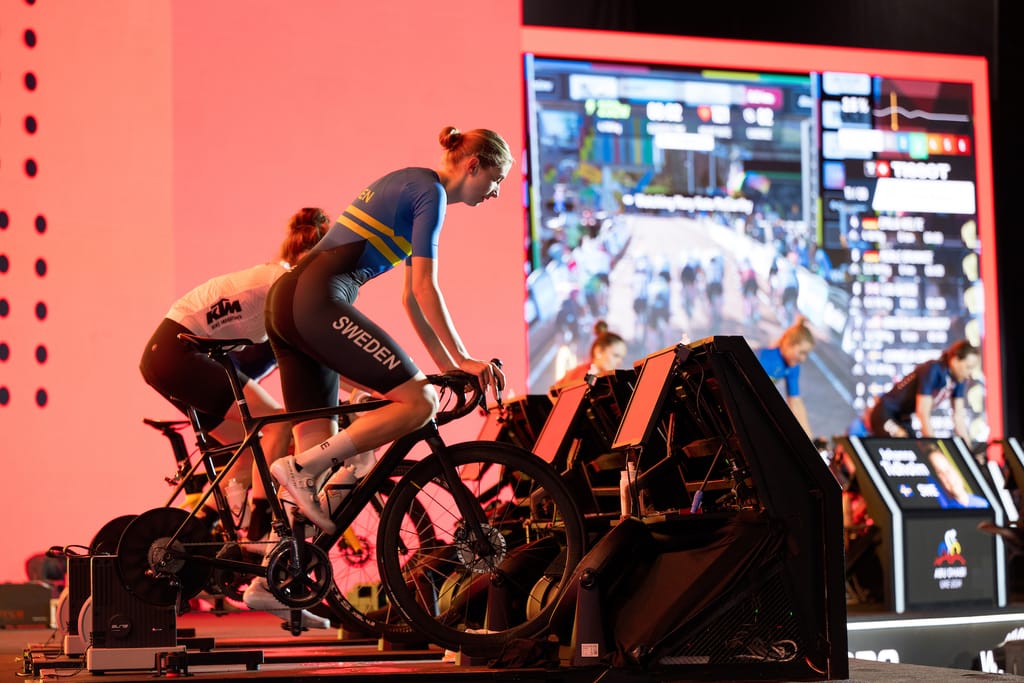 The two-time national road champ who calls herself an esports rider first