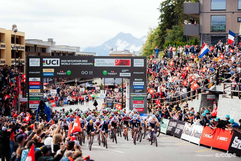 Gallery and report: 2025 Men's Crans-Montana XCO World Champs