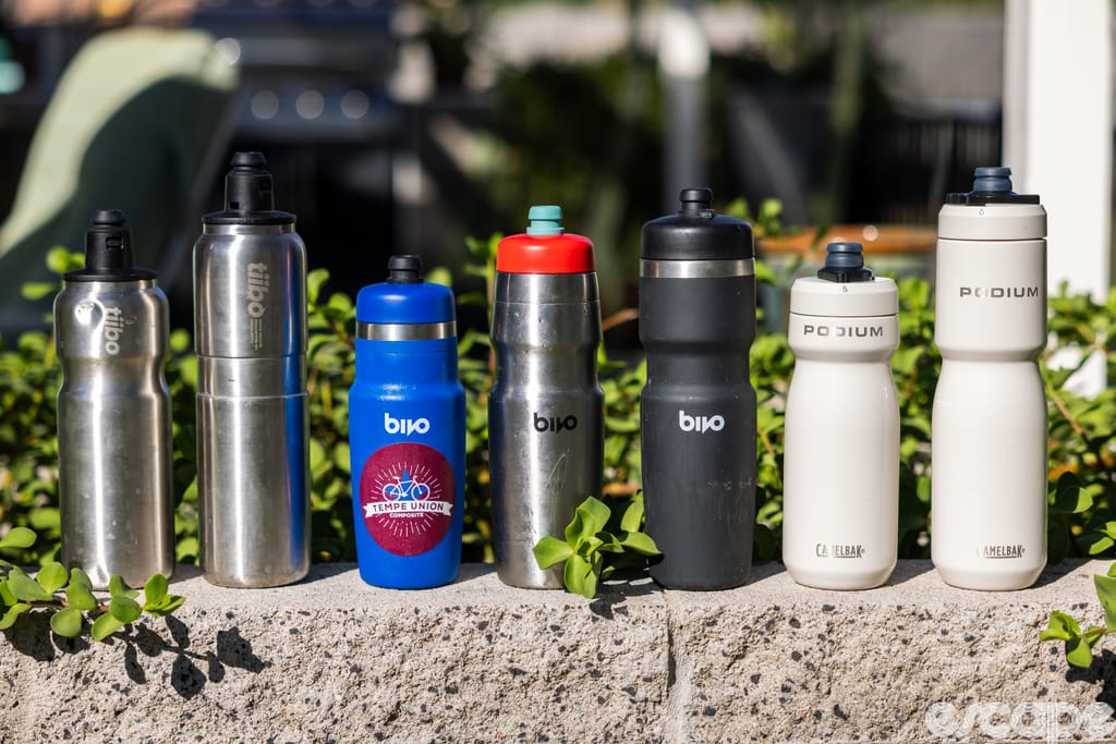 Pedal with 澳洲五星彩计划超准预测官网结果 metal: Bivo, Tiibo, and CamelBak steel cycling bottles tested